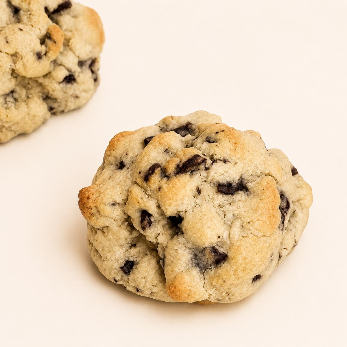 Cookie La Güerita con chispas de chocolate amargo, galleta artesanal Cookie Club Playa del Carmen